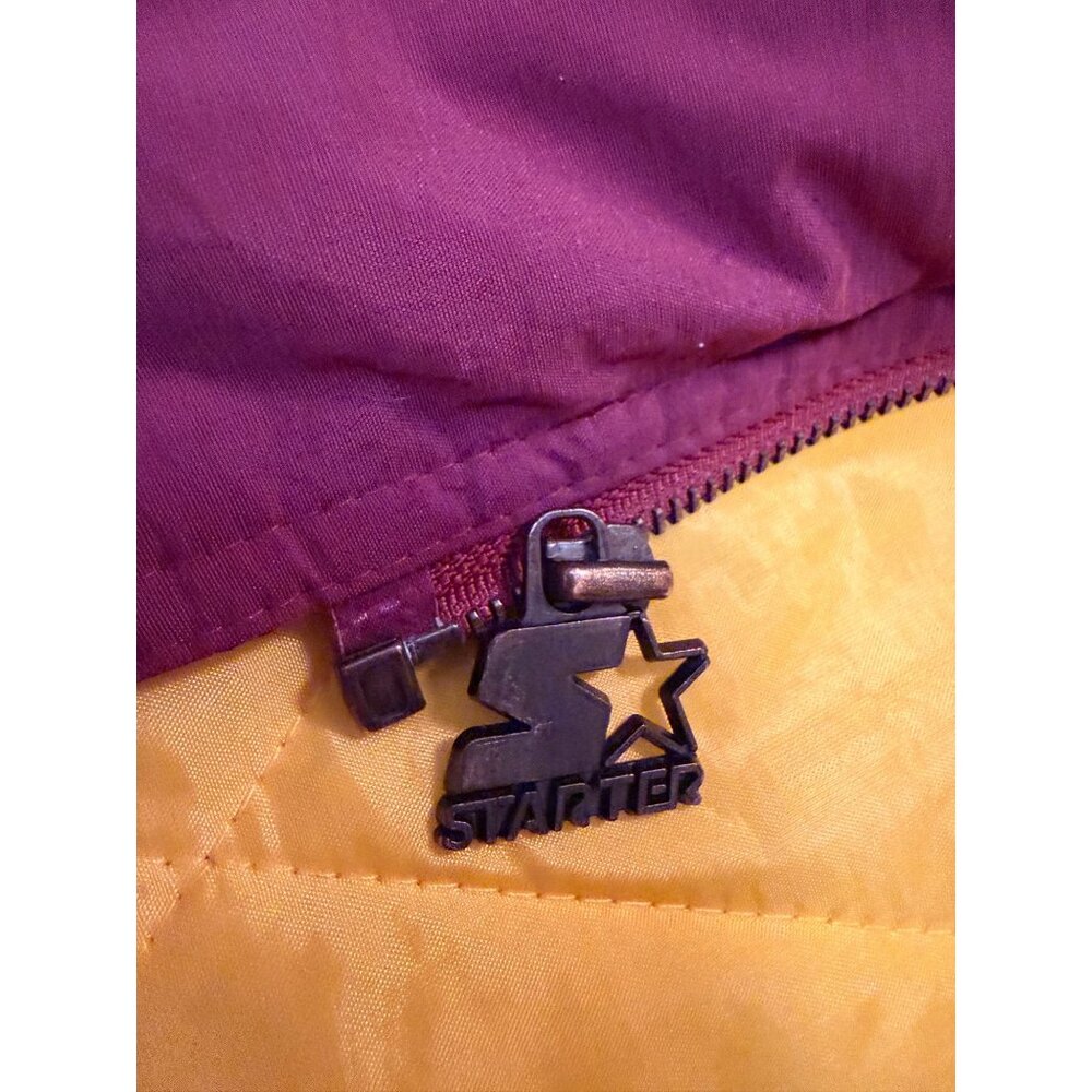 Vintage Starter Florida State Seminoles Hooded Jacket Mens Small NCAA Logo 1990s - Picture 8 of 9
